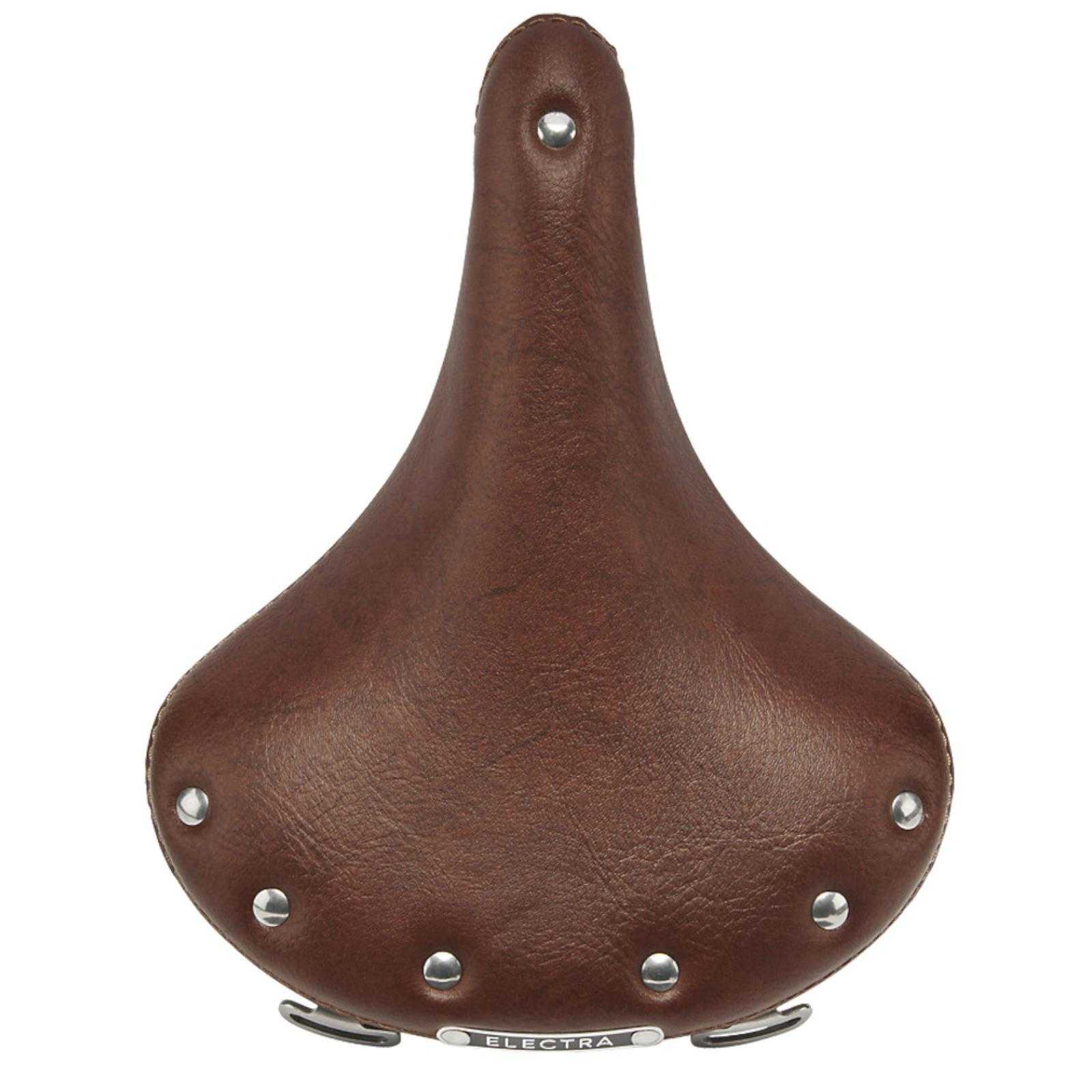 Siodełko Electra Classic Faux Leather Brązowe