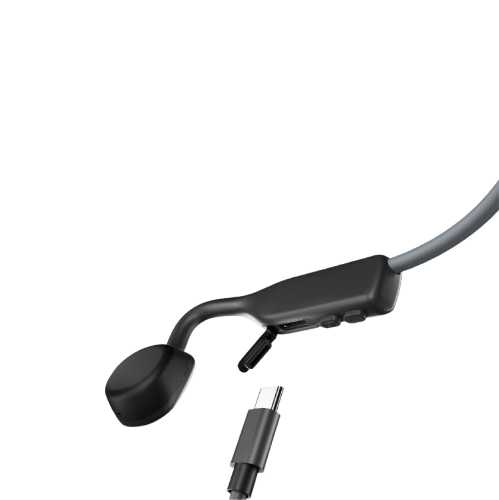 Słuchawki Shokz OpenMove GREY otwarte słuchawki sportowe z przewodnictwem kostnym