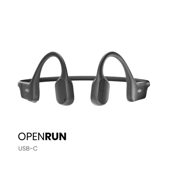 Słuchawki Shokz OpenRun BLACK USB-C słuchawki Bluetooth z przewodnictwem kostnym - obrazek 5