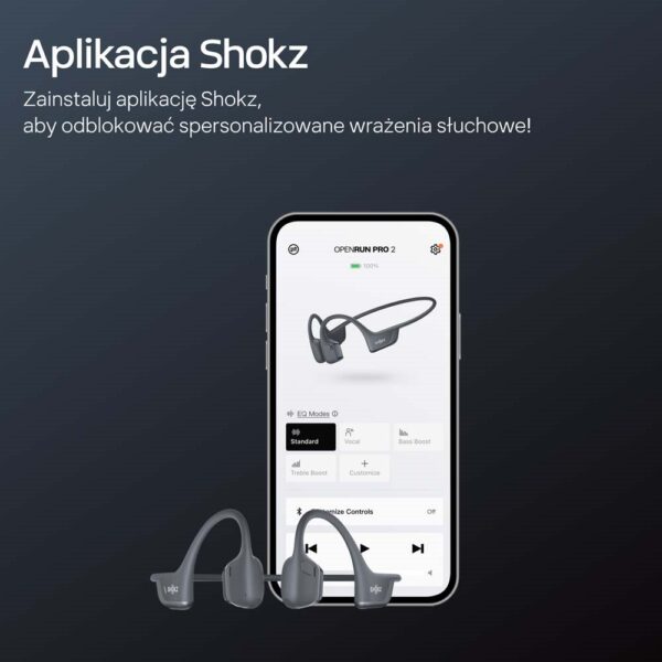 Słuchawki Shokz OpenRun Pro 2 BLACK - obrazek 4