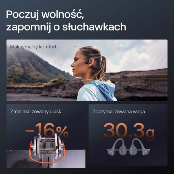 Słuchawki Shokz OpenRun Pro 2 BLACK - obrazek 6