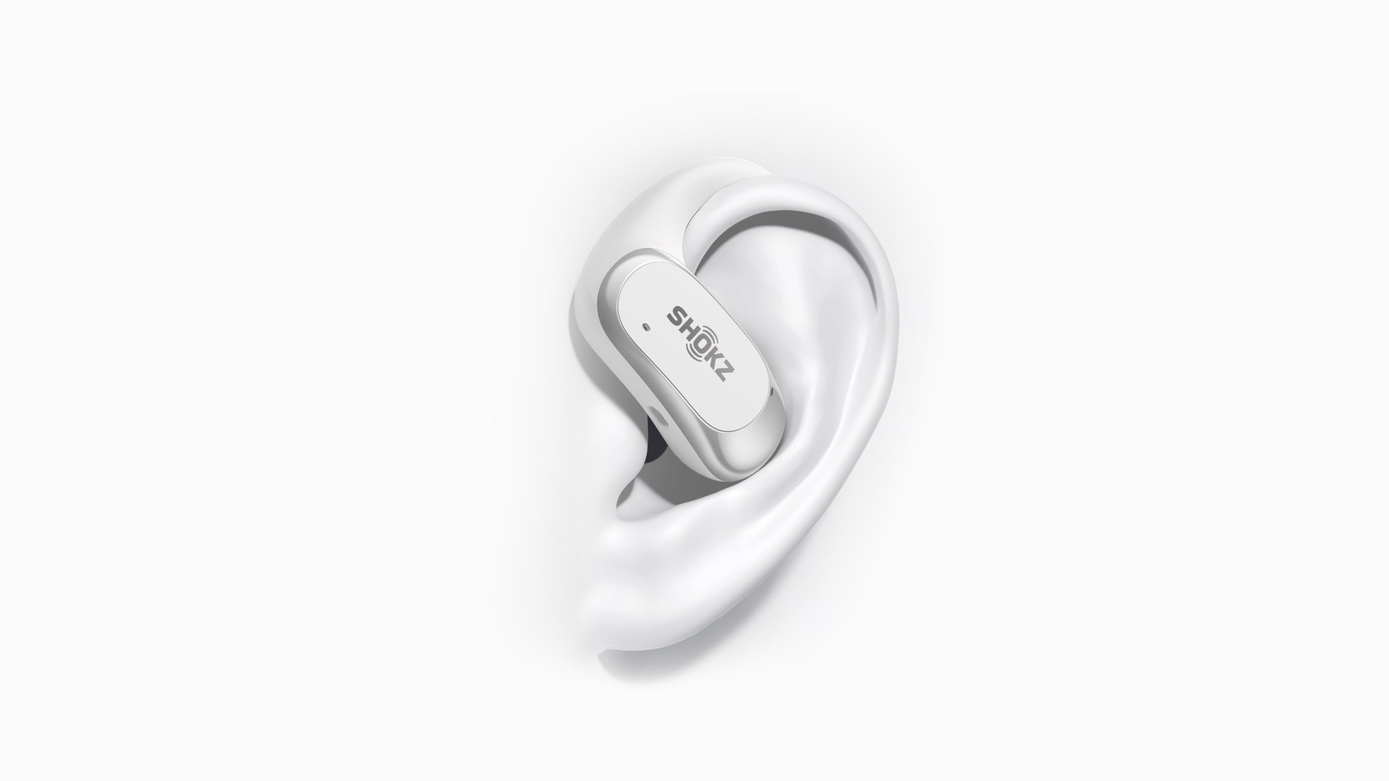 Słuchawki douszne Shokz OpenFit Air WHITE