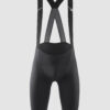 Spodenki rowerowe na szelkach ASSOS EQUIPE R bib shorts S11 Black Series