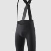 Spodenki rowerowe na szelkach ASSOS EQUIPE R bib shorts S11 Black Series