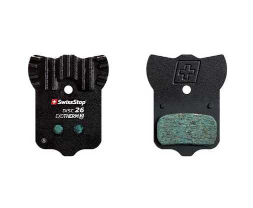 SwissStop Disc 26 EXOTherm2 Avid SRAM okładziny hamulcowe z radiatorem