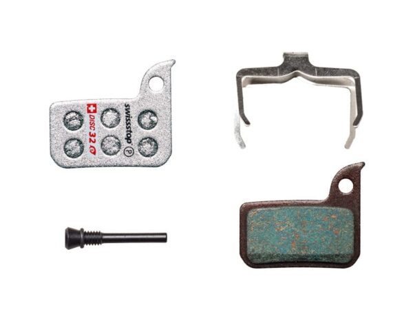 SwissStop Disc 32 E organiczne okładziny hamulcowe do SRAM Szosa Level