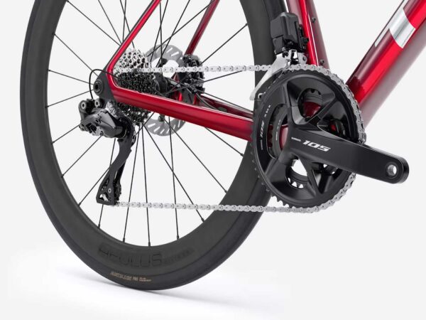 Trek Madone SL 6 Gen 8 Gloss Fury Red Matte Deep Smoke