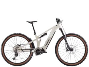 Trek Powerfly FS+ 6 Gen 4 Era White Buff Beige