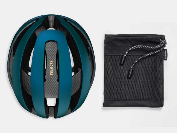 Kask szosowy Trek Velocis MIPS ciemny błękit