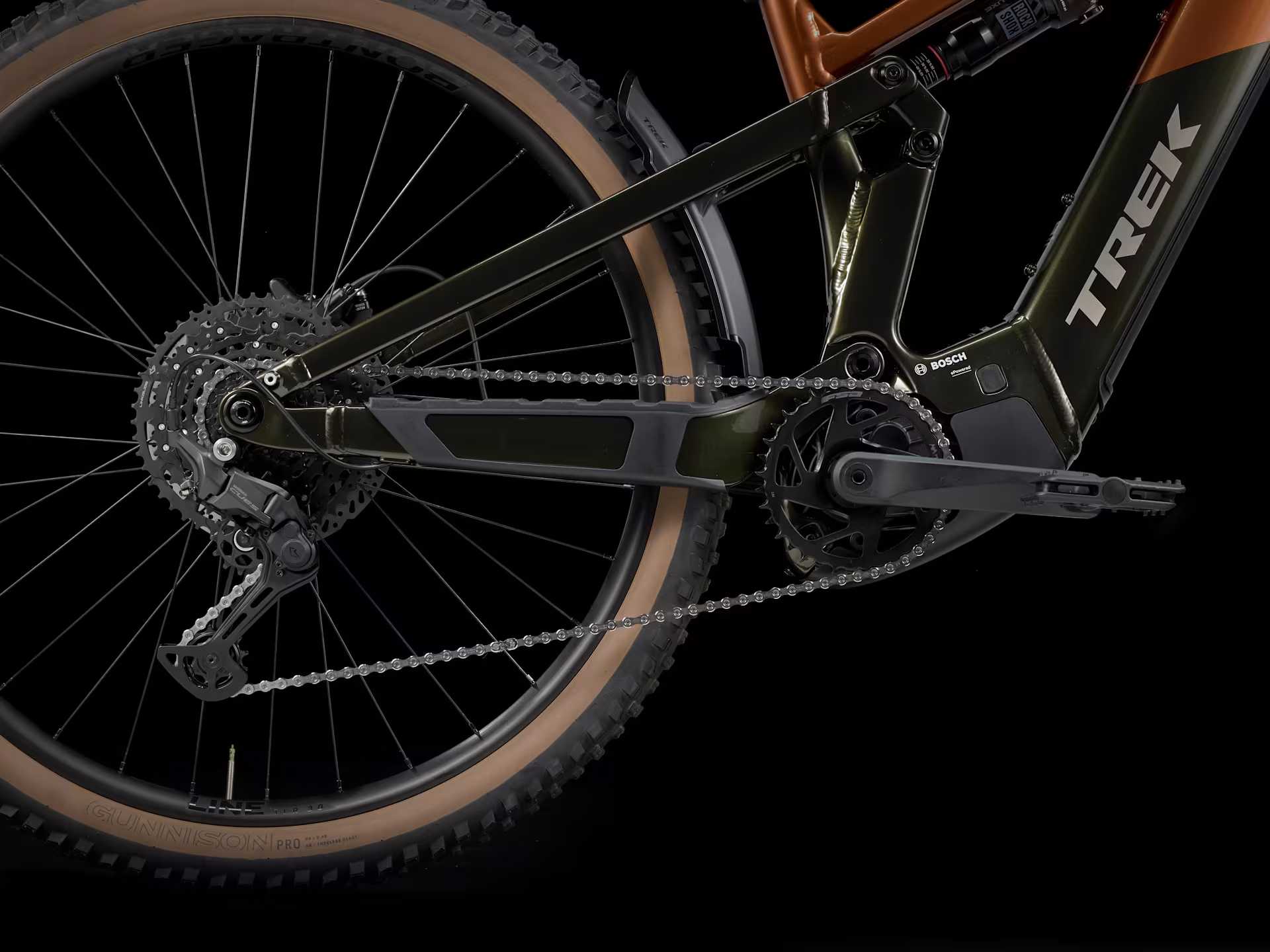 Trek Powerfly FS+ 4 Gen 4 Pennyflake Black Olive