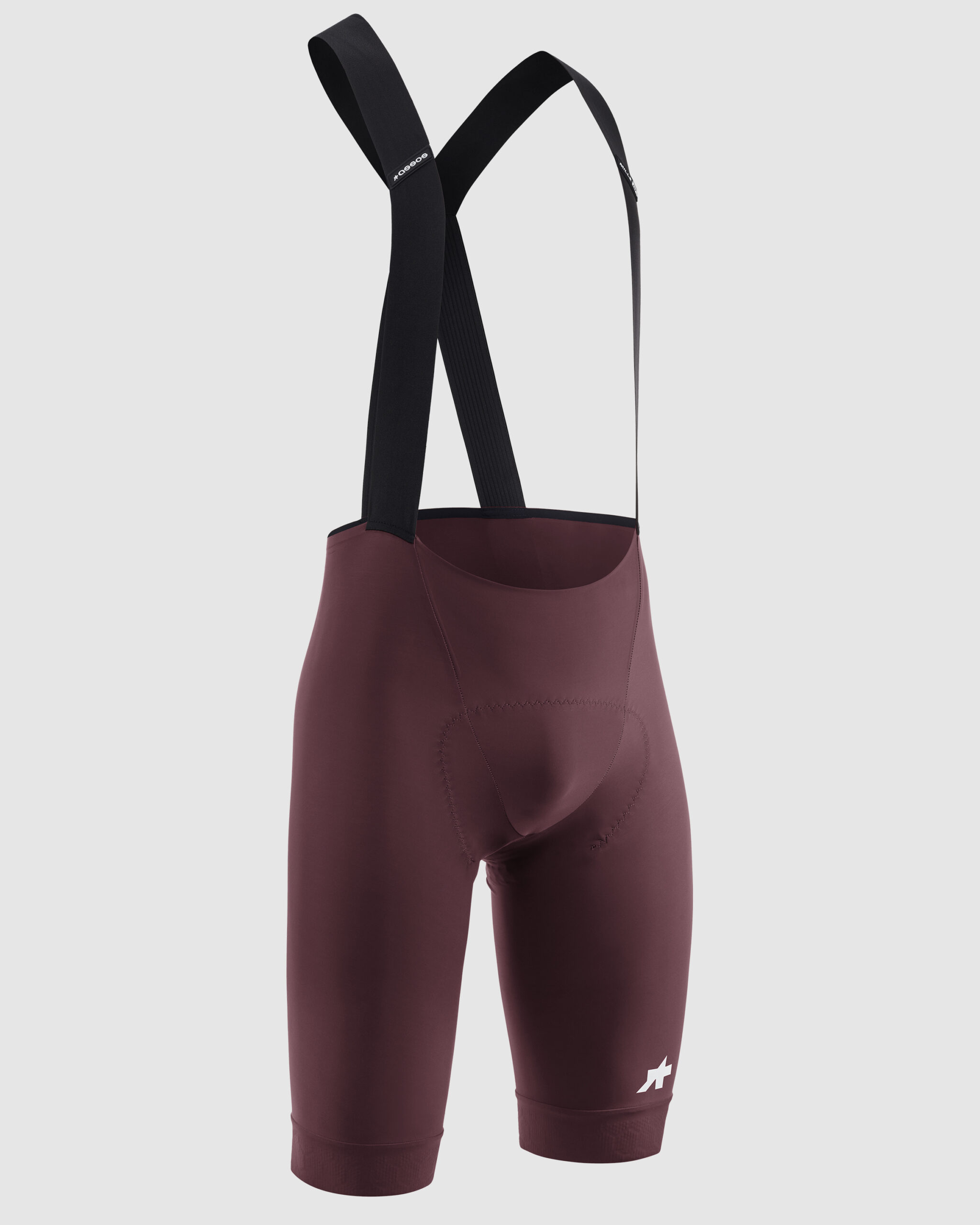 Spodenki rowerowe z szelkami ASSOS MILLE GT bib shorts S11 Burgundy Red