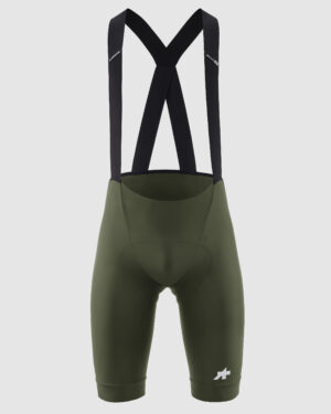 Spodenki rowerowe z szelkami ASSOS MILLE GT bib shorts S11 Moss Green