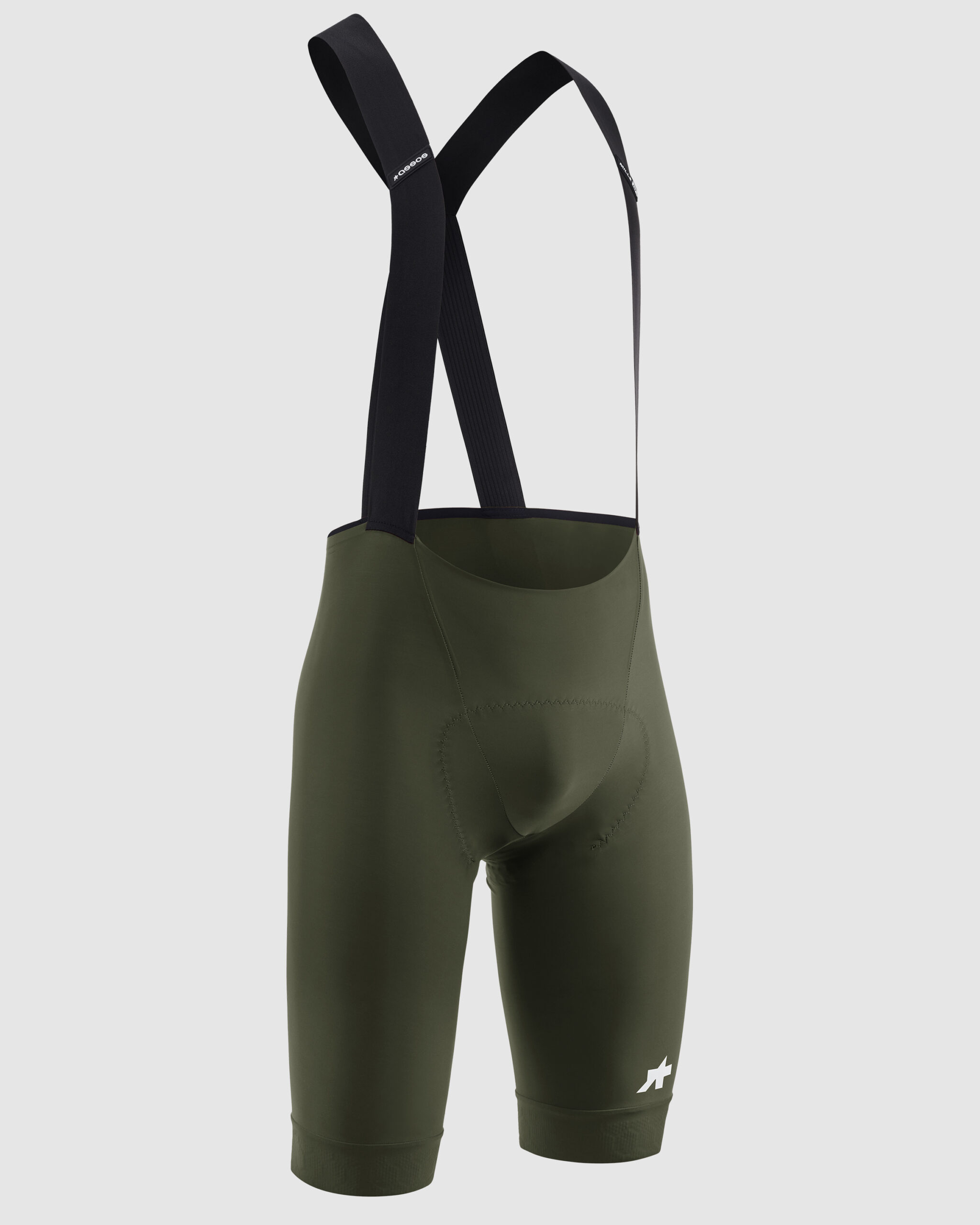 Spodenki rowerowe z szelkami ASSOS MILLE GT bib shorts S11 Moss Green