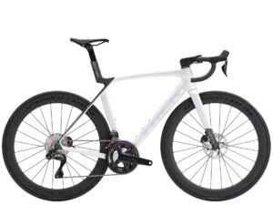 Trek Madone SL 7 Gen 8 Gloss Crystal White-Matte Deep Smoke