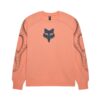 Bluza FOX VISION FLEECE CREW OVERSIZED GALAXY Peach