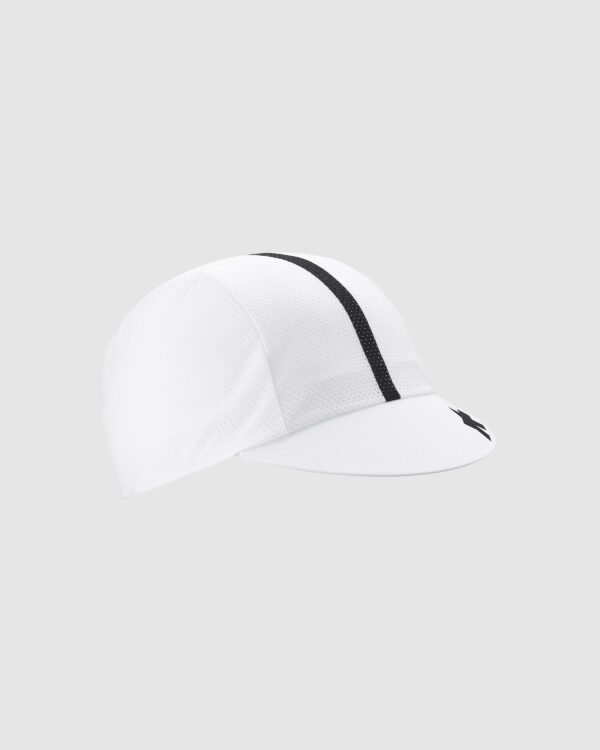 Czapka rowerowa kolarska z daszkiem ASSOS ENDURANCE CAP P1 Unisex White Series