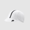 Czapka rowerowa kolarska z daszkiem ASSOS ENDURANCE CAP P1 Unisex White Series