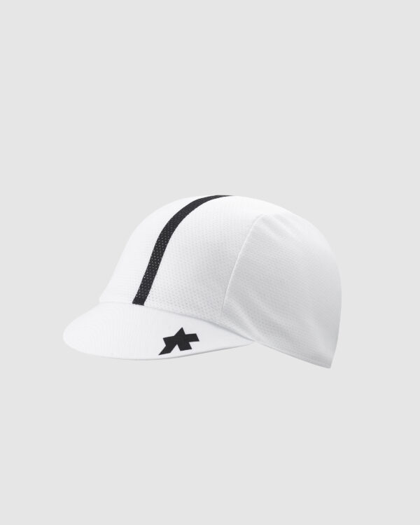 Czapka rowerowa kolarska z daszkiem ASSOS ENDURANCE CAP P1 Unisex White Series