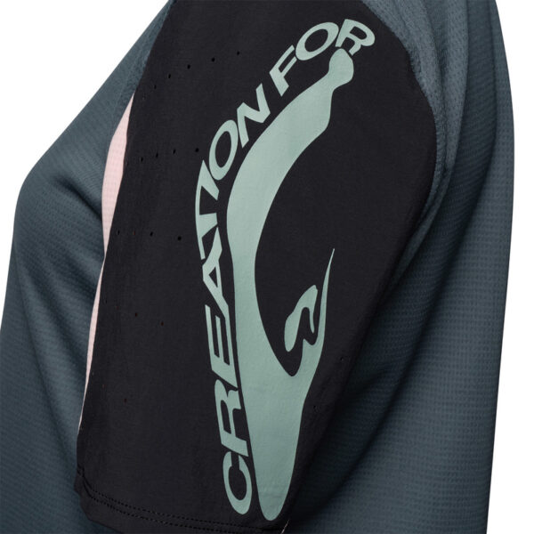 Damska Koszulka Rowerowa FOX DEFEND SS CREATION Deep Cobalt