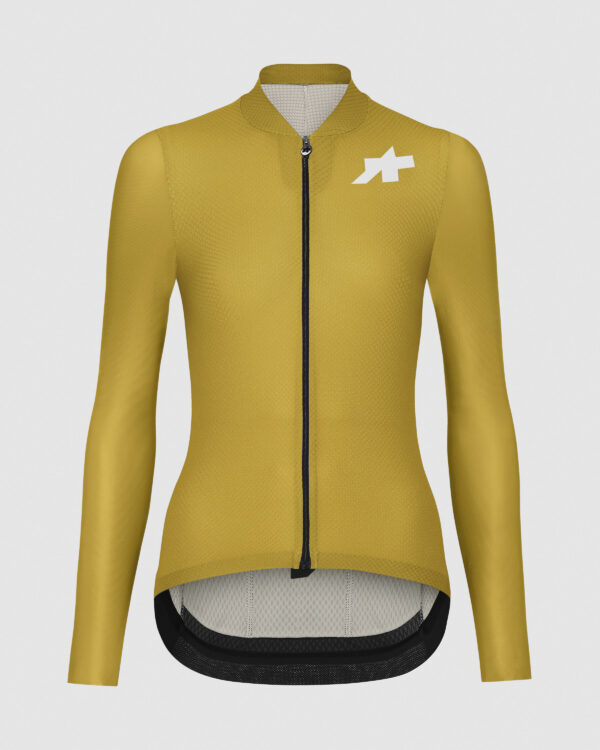 Damska Koszulka Rowerowa ASSOS UMA GT LS S11 EVO Długi Rękaw Golden Yellow