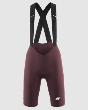 Damskie Spodenki Rowerowe Na Szelkach ASSOS UMA GT Bib Shorts S11 Burgundy Red
