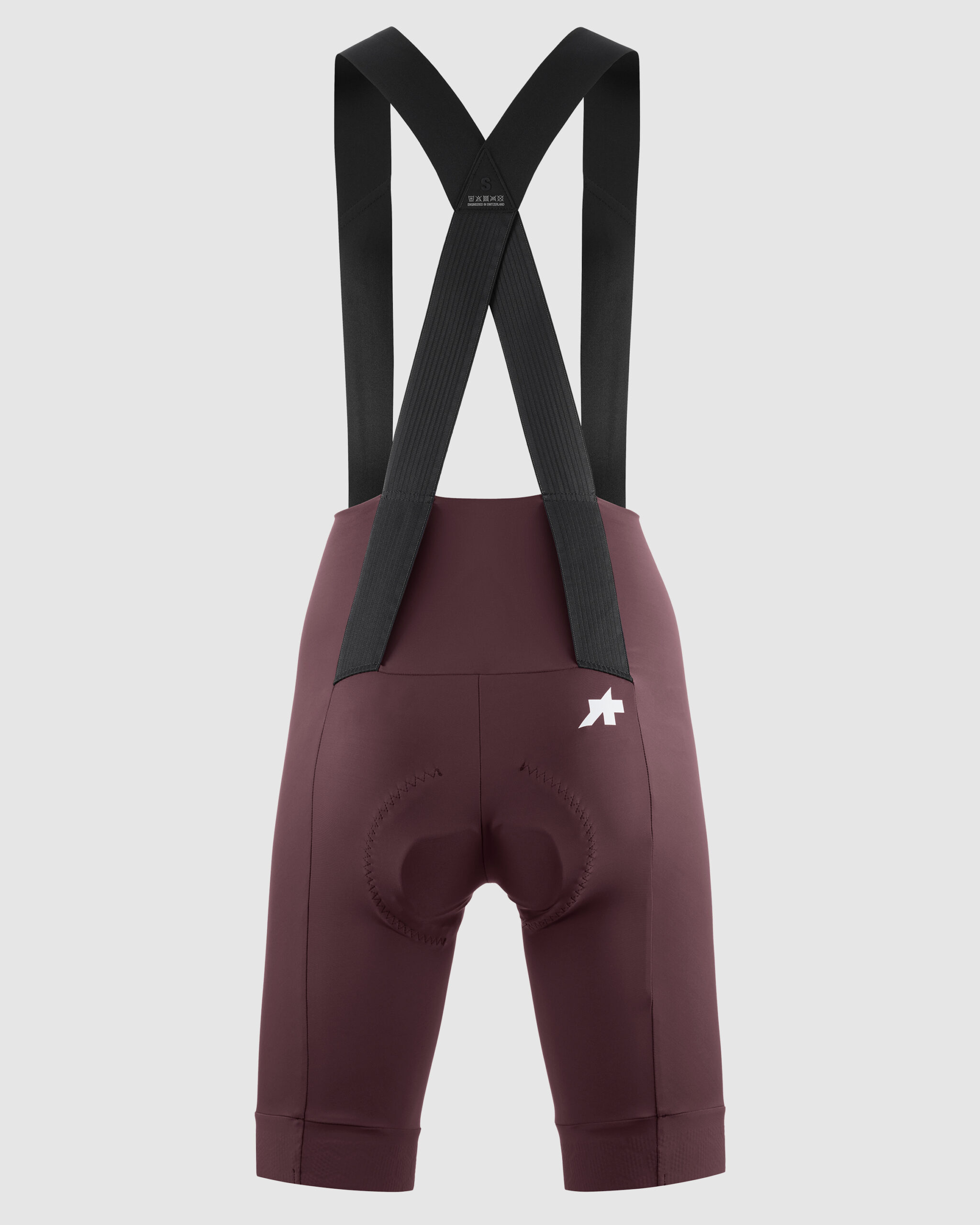 Damskie Spodenki Rowerowe Na Szelkach ASSOS UMA GT Bib Shorts S11 Burgundy Red