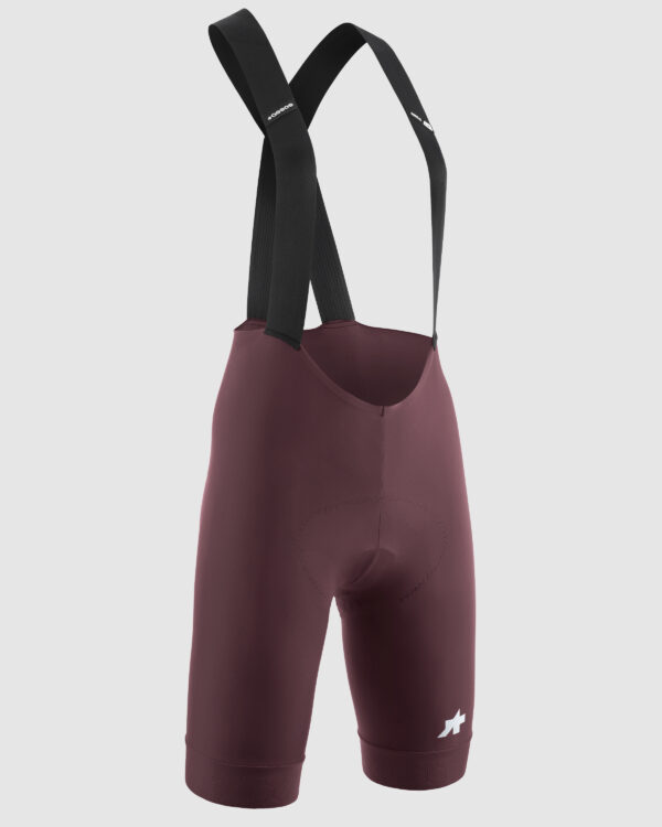 Damskie Spodenki Rowerowe Na Szelkach ASSOS UMA GT Bib Shorts S11 Burgundy Red