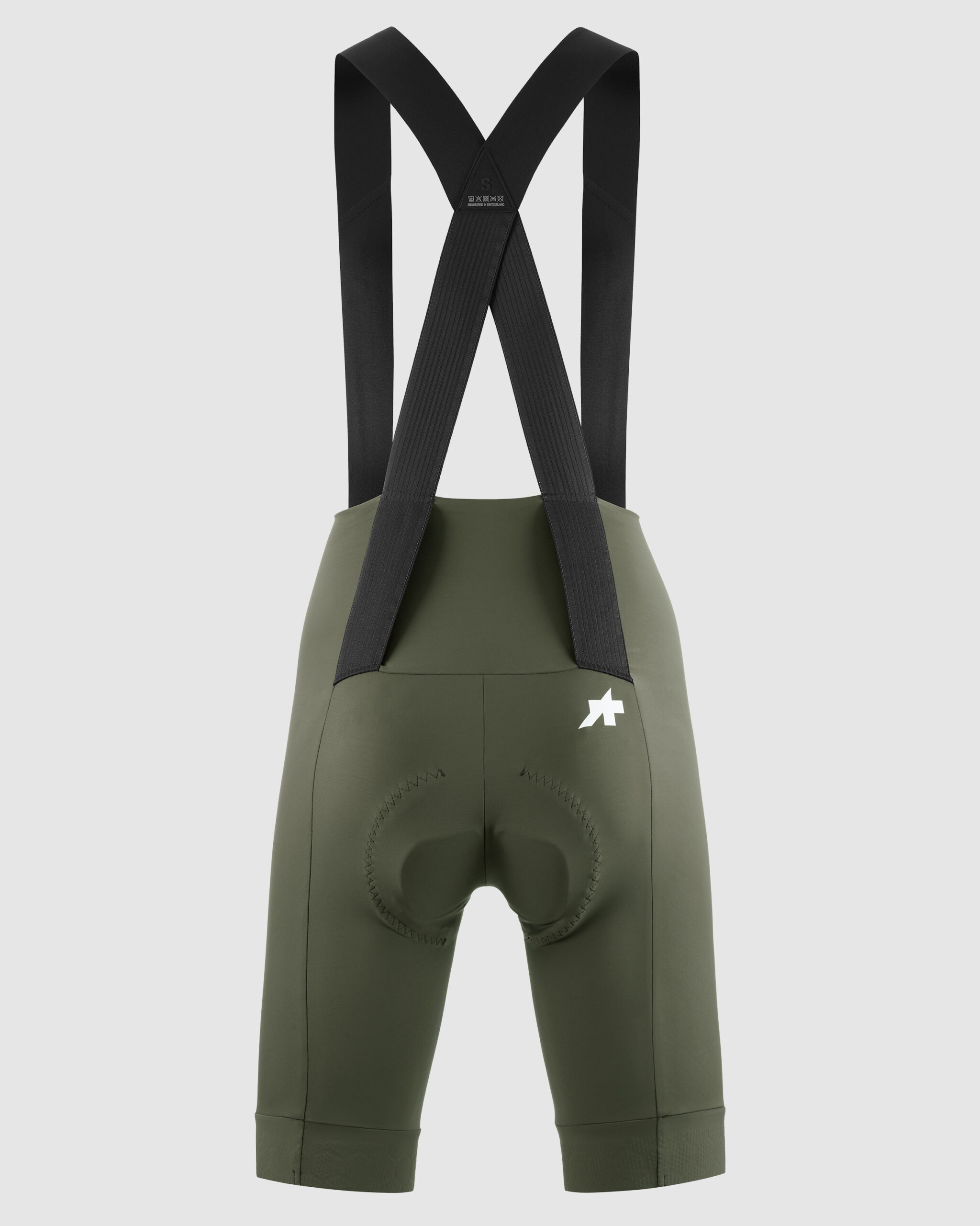 Damskie Spodenki Rowerowe Na Szelkach ASSOS UMA GT Bib Shorts S11 Moss Green