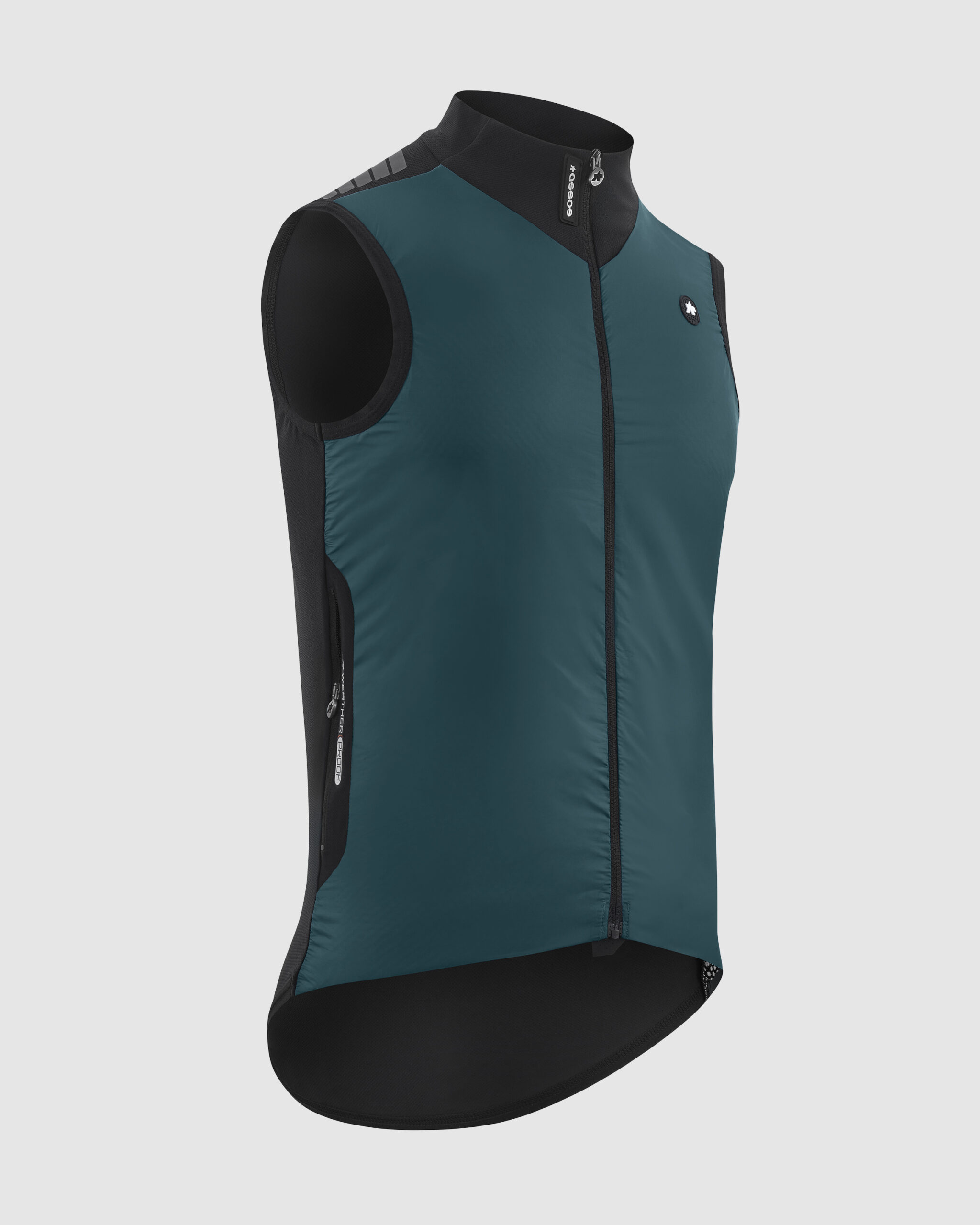 Kamizelka rowerowa ASSOS TACTICA Shell Vest T5 Black Deep Petrol