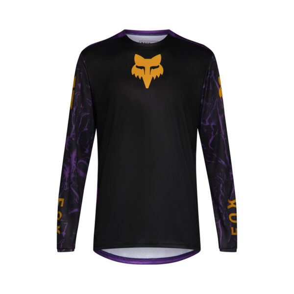 Koszulka Rowerowa Z Długim Rękawem FOX RANGER Img Print Plum