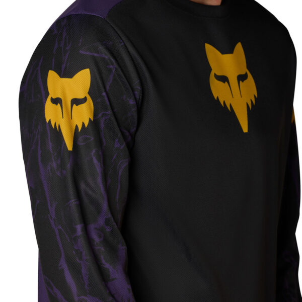 Koszulka Rowerowa Z Długim Rękawem FOX RANGER Img Print Plum