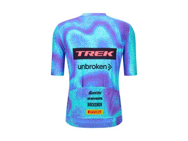 Koszulka kolarska Santini Trek-Unbroken XC Team Replica - obrazek 2