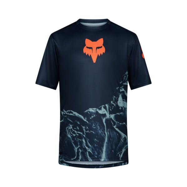 Młodzieżowa koszulka FOX RANGER SS IMG PRINT Arctic Blue
