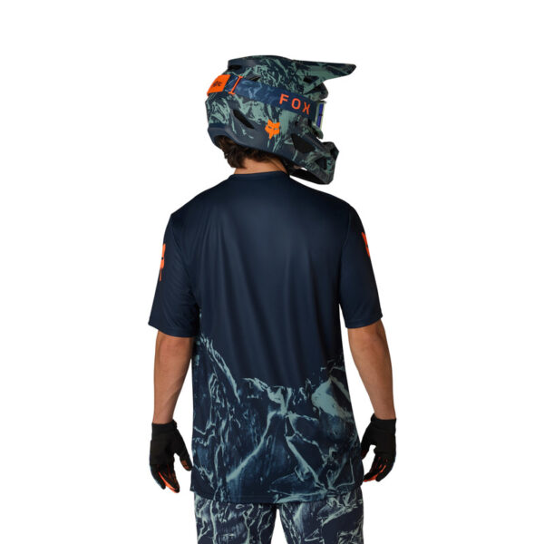 Młodzieżowa koszulka FOX RANGER SS IMG PRINT Arctic Blue