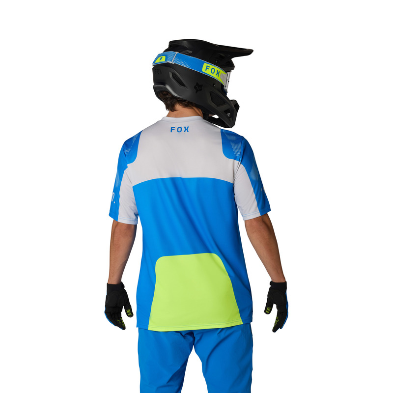 Koszulka rowerowa FOX RANGER SS TACTILE Blue Jewel