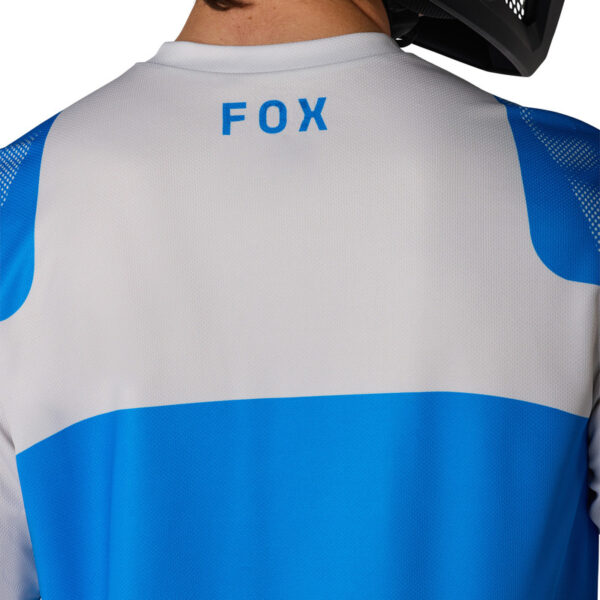 Koszulka rowerowa FOX RANGER SS TACTILE Blue Jewel - obrazek 2