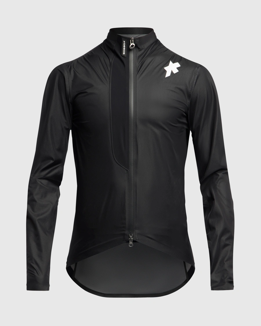 Przejściowa kurtka przeciwdeszczowa ASSOS EQUIPE RS SCHLOSSHUND Rain Jacket S11 Black Series