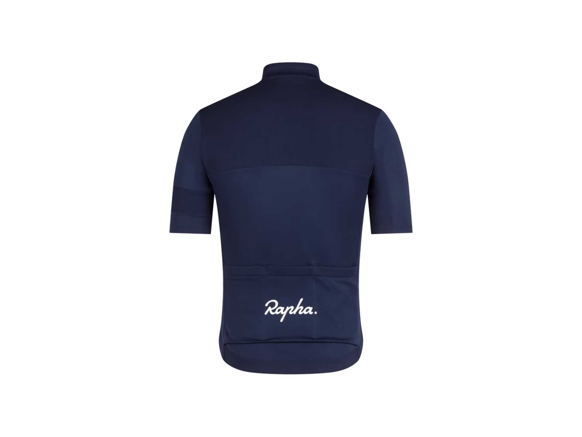 Męska koszulka rowerowa Rapha Brevet Element Ciemnoniebieski Biały (1)