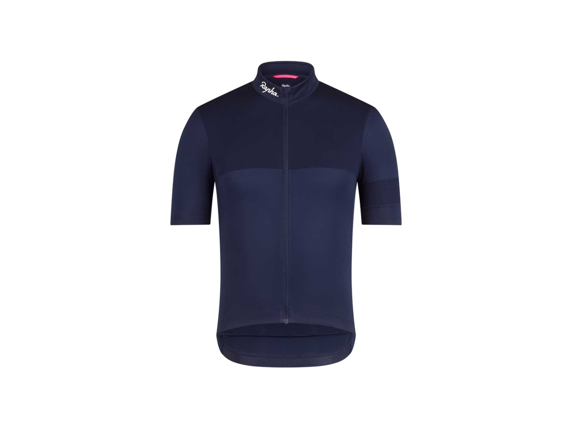 Męska koszulka rowerowa Rapha Brevet Element Ciemnoniebieski Biały