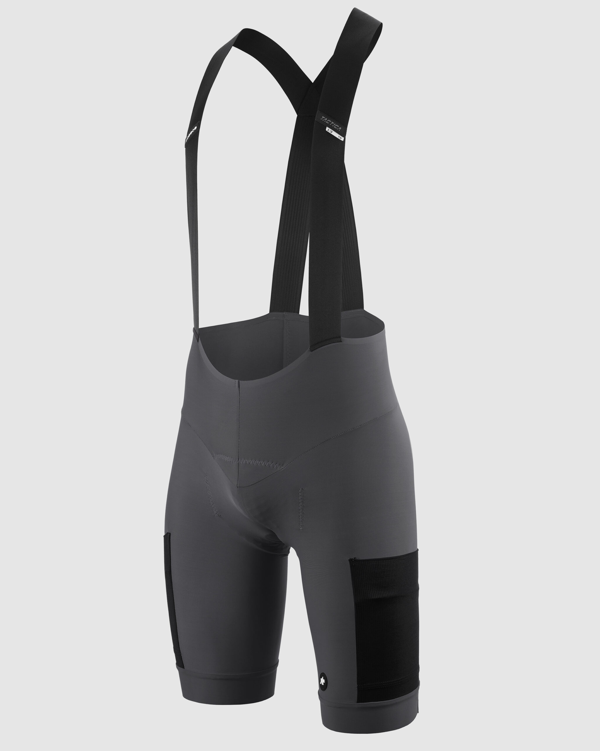 Spodenki Rowerowe Z Szelkami ASSOS TACTICA KIESKAFER T5 Robust Grey (4)