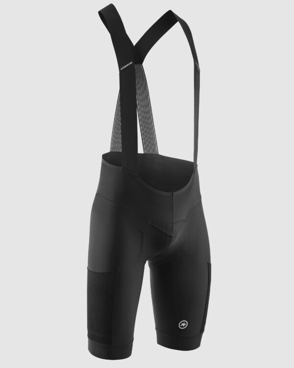 Spodenki Rowerowe Z Szelkami ASSOS TACTICA KIESKAFER Bib Shorts T5 Black Series