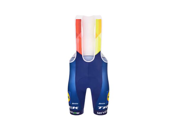 Spodenki rowerowe z szelkami Santini Lidl-Trek Replica Race
