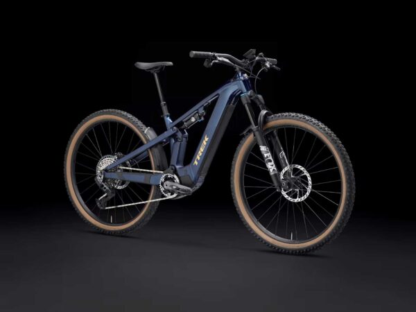 Trek Powerfly FS+ 8 Gen 4 Matte Gloss Mulsanne Blue