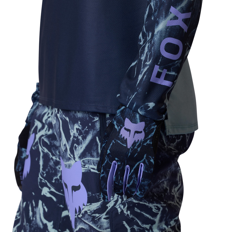 Damska koszulka rowerowa FOX RANGER LS IMG PRINT Arctic Blue