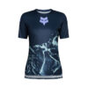 Damska koszulka rowerowa FOX RANGER SS IMG PRINT Arctic Blue
