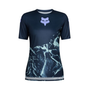 Damska koszulka rowerowa FOX RANGER SS IMG PRINT Arctic Blue