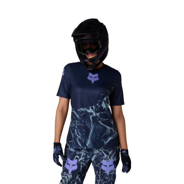 Damska koszulka FOX RANGER SS IMG PRINT Arctic Blue - obrazek 4