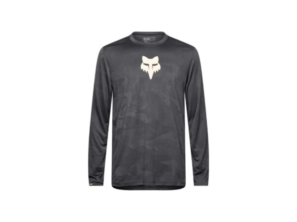 Koszulka na rower górski z długim rękawem Fox Racing x Trek Ranger Czarna
