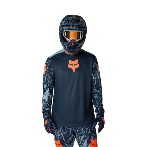 Młodzieżowa koszulka FOX RANGER LS IMG PRINT Arctic Blue - obrazek 4