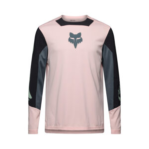 Młodzieżowa koszulka rowerowa FOX DEFEND LS CREATION Blush
